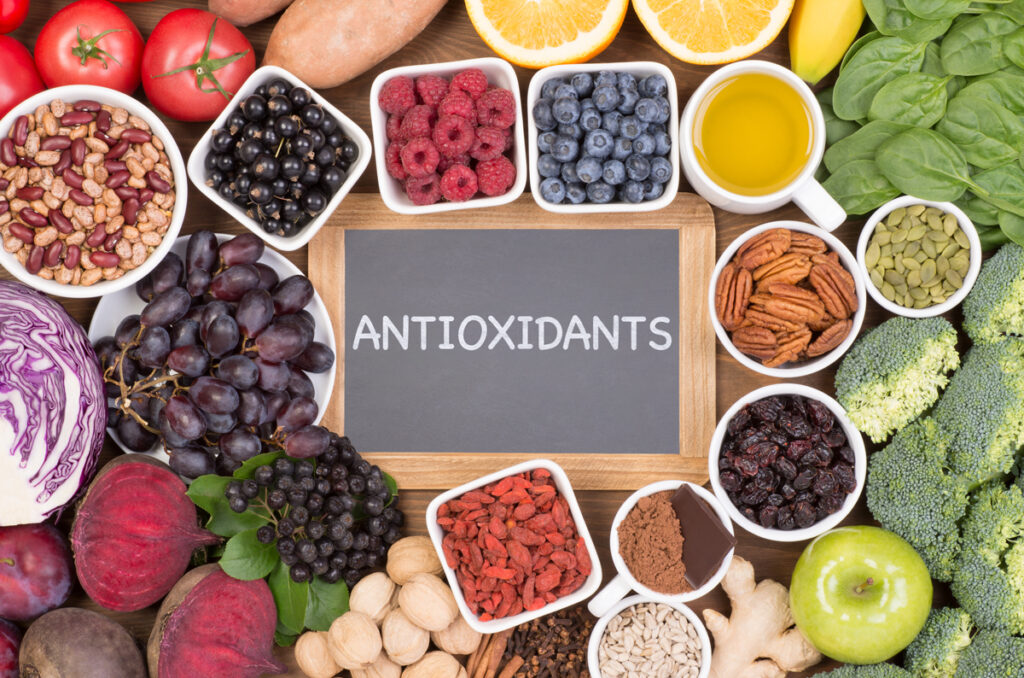 Antioxidant fruits and vegetables
